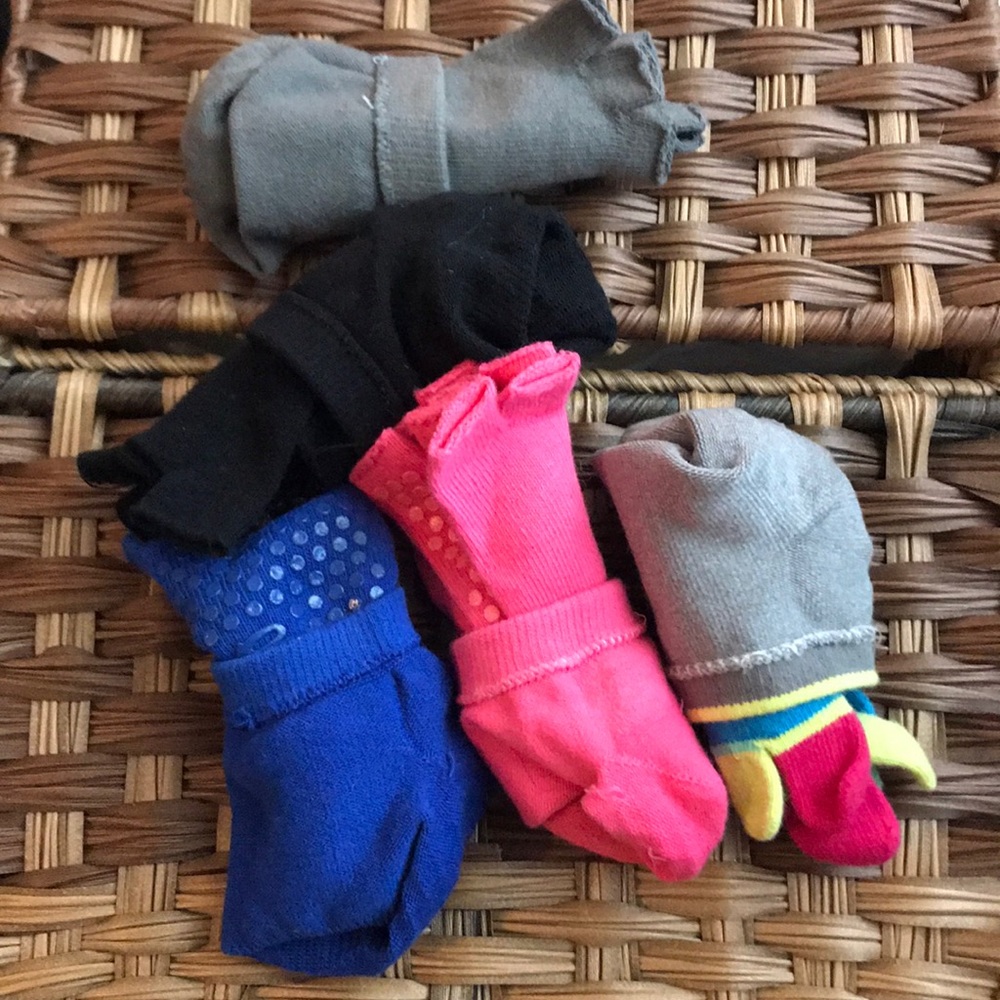 New yoga socks - 5 pair!